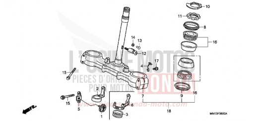 LENKSCHAFT XR600RS de 1995